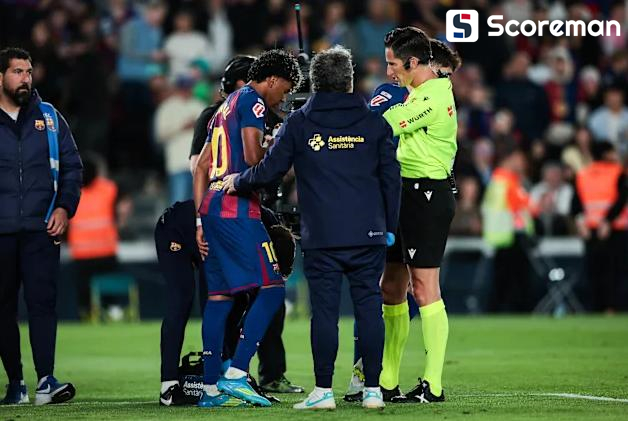 라민 야말, 햄스트링 파열 부상→시즌 OUT+월드컵 조별리그 출전 여부도 불확실