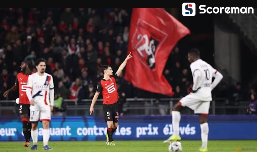 이강인 교체 출전’ PSG, 렌에 1-3 패배...리그 8연승 무산