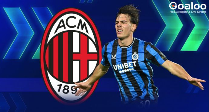 AC Milan Secure Ardon Jashari in €39M Transfer from Club Brugge