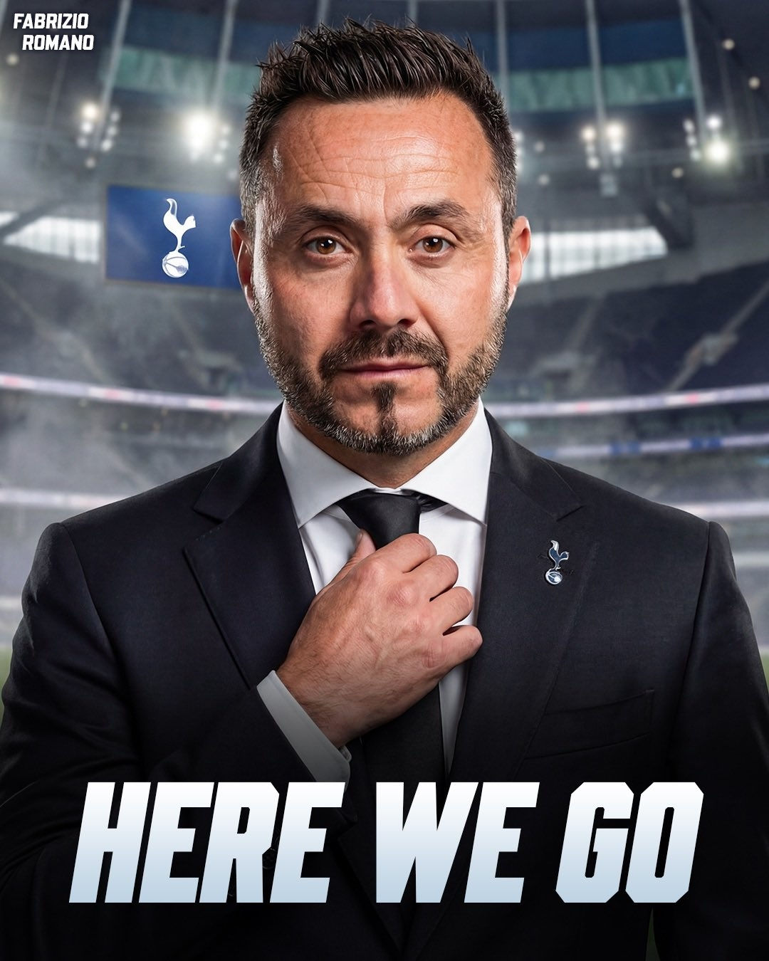 Here we go! De Zerbi dẫn dắt Tottenham, thay thế HLV tạm quyền Tudor