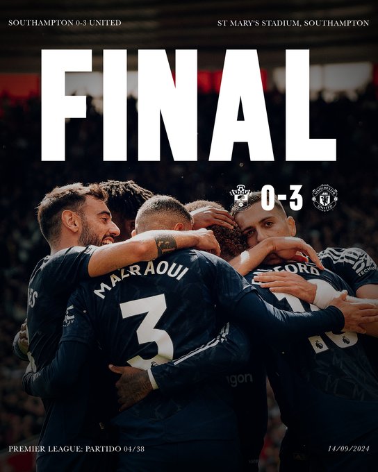 Kết quả Ngoại Hạng Anh: Southampton 0-3 Manchester United