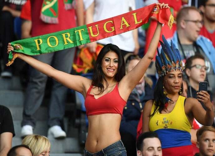 UEFA Euro Cup Hot Female Fans: Football and the beautiful ladies are interconnected.