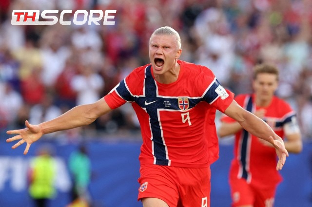 ​ฮาลันด์เหมาสอง! คว้ารางวัลแข้งยอดเยี่ยมหลังนอร์เวย์โค่นบราซิล
