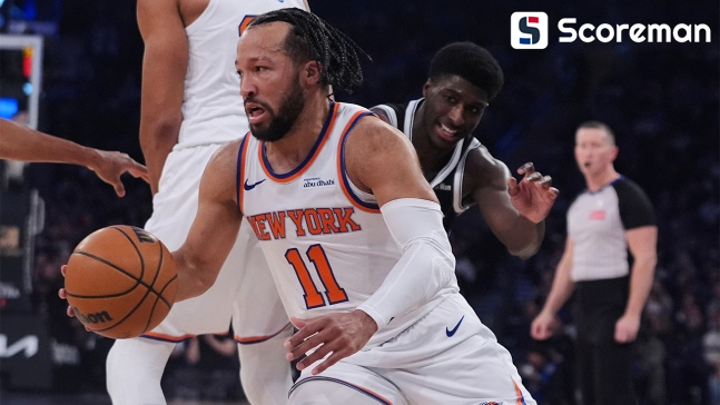 ​'브런슨 30점' NBA 뉴욕, 샌안토니오에 10점차 완승…파이널 기선 제압