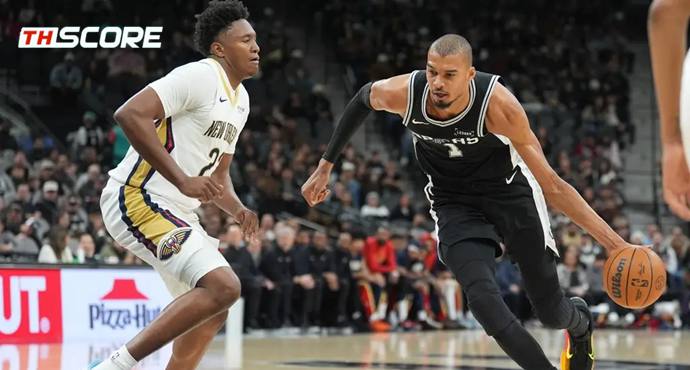 NBA - ซานแอนโตนิโอ สเปอรส์ 95-104 นิวออร์ลีนส์ พีลิแกนส์