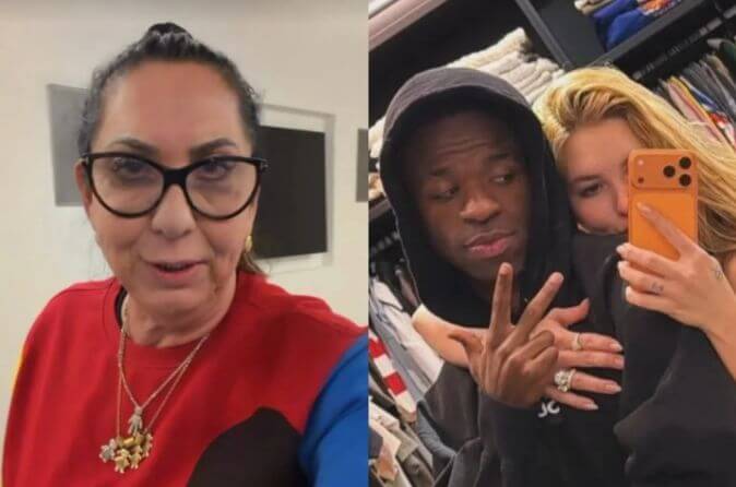 Gặp gia đình! Bạn gái Vinícius và mẹ của cô ấy đến thăm Madrid, cùng nhau trải qua Halloween và xem Real Madrid với mẹ Vinícius