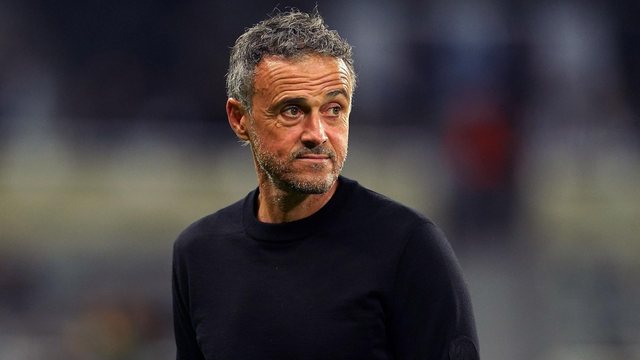 After the match, PSG coach Luis Enrique spoke in an interview