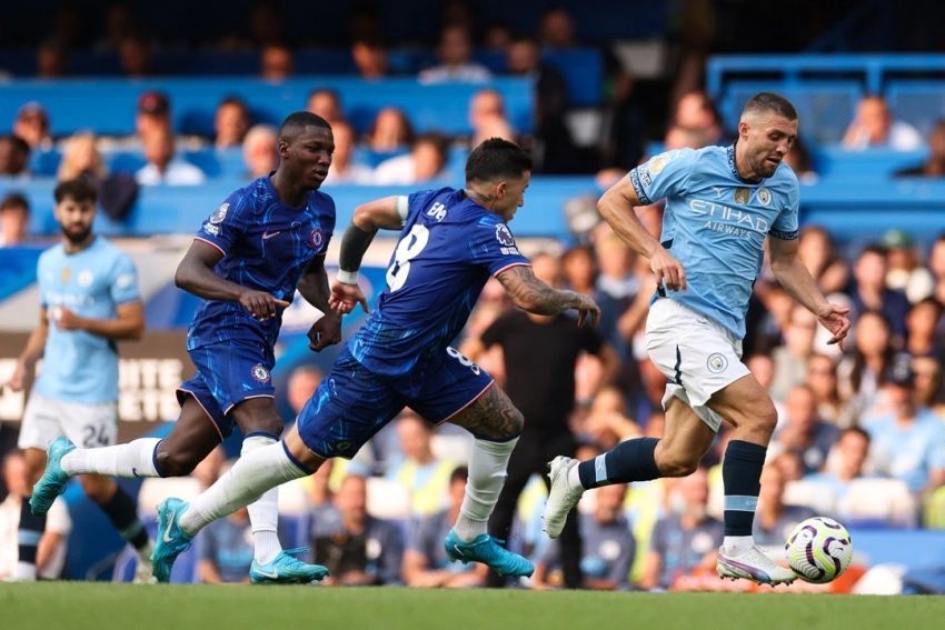 Kết quả Ngoại Hạng Anh: Chelsea FC 0-2 Manchester City