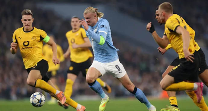 ยูฟ่าแชมเปียนส์ลีก - แมนซิตี้ 4-1 โบรุสเซีย ดอร์ทมุนด์