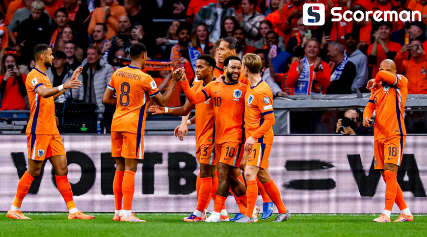 네덜란드, 핀란드 4-0 완파…월드컵 유럽지역 예선 무패 행진