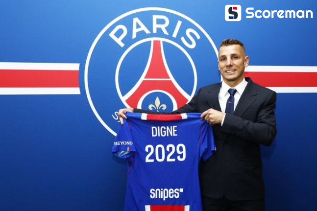 PSG, 프랑스 국가대표 수비수 디뉴 영입…11년 만의 재회