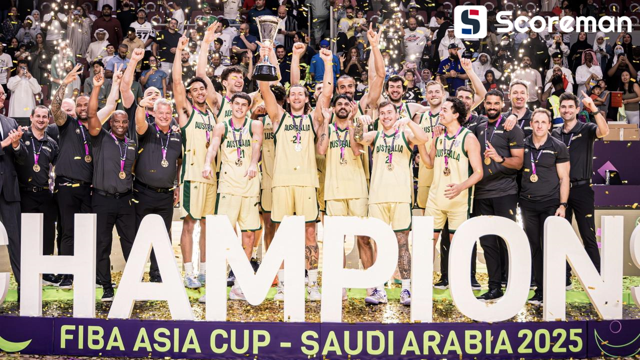 ‘18연승’ 호주, 중국 꺾고 아시아컵 3연패…MVP는 갤러웨이