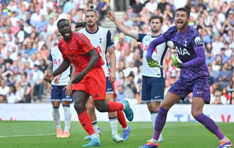 Kết quả giao hữu CLB: Tottenham Hotspur 2-3 Bayern Munich