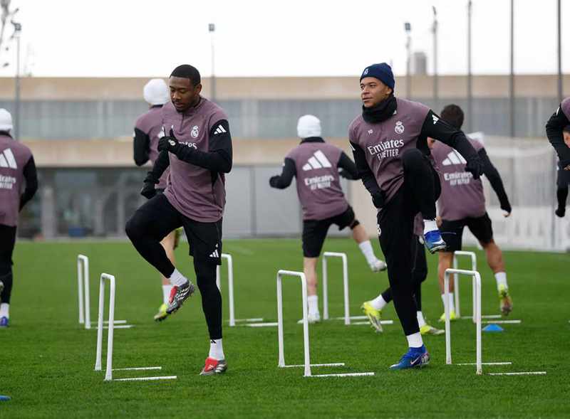 เรอัล มาดริด ซ้อมครั้งสุดท้ายก่อนเปิดรังดวล เลบันเต้