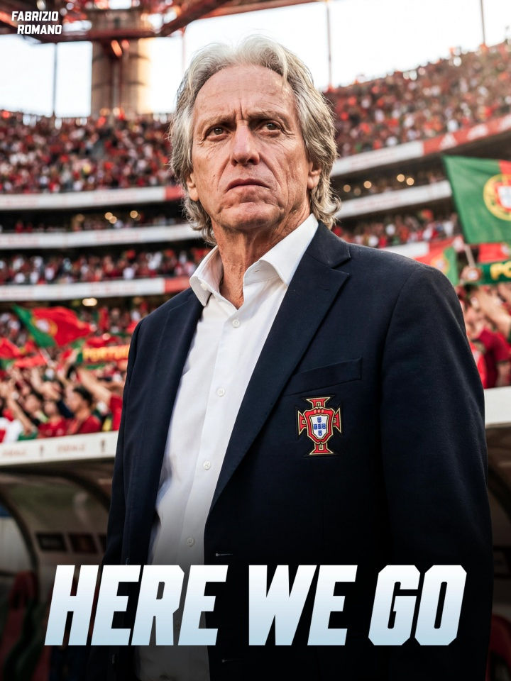 HWG! Romano xác nhận Jorge Jesus dẫn dắt Bồ Đào Nha, gắn bó đến World Cup 2030
