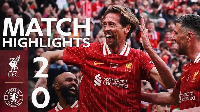 ​Trận đấu từ thiện: Đội huyền thoại Liverpool 2-0 đội huyền thoại Chelsea, Crouch lập cú đúp
