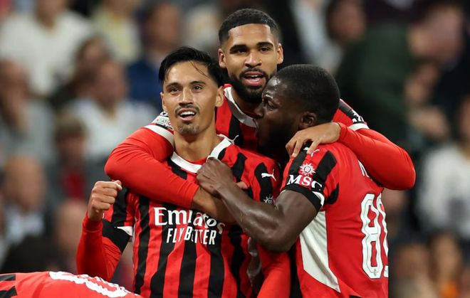 Kết quả Real Madrid 1-3 AC Milan | Real chịu 2 trận thua liên tiếp tại Bernabeu