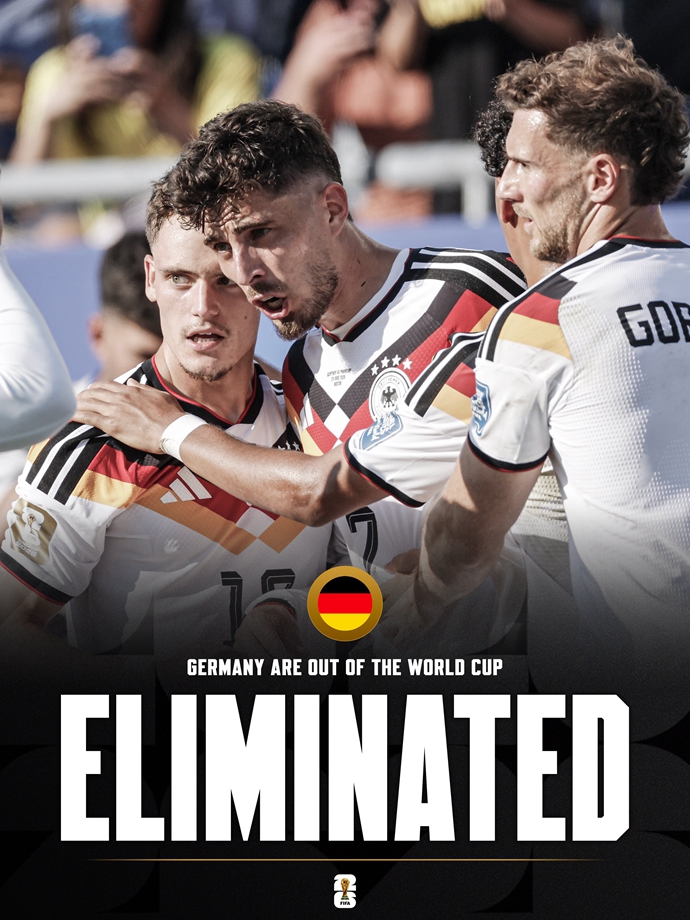 ​Shock Exit! Germany Lose to Paraguay on Penalties, Knocked Out in Round of 32 for Third Consecutive World Cup