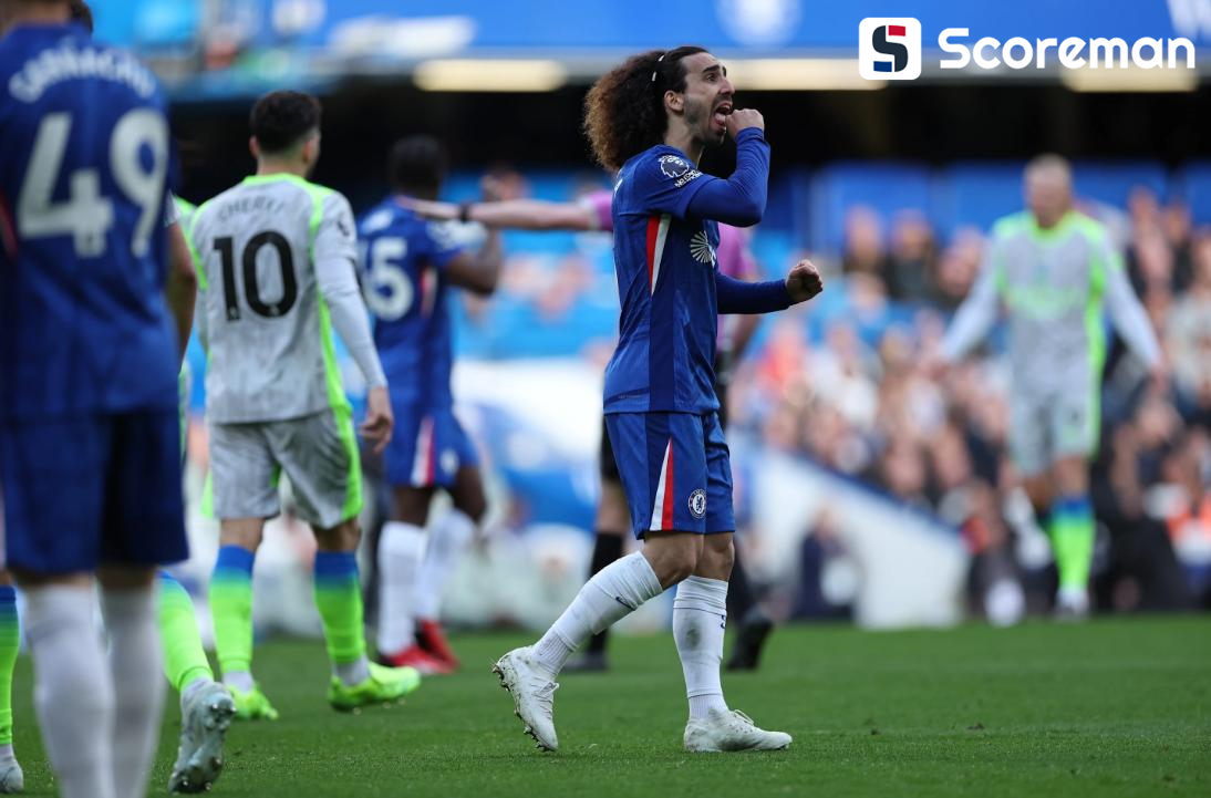 맨시티, 첼시 원정서 3-0 완승...9G 무패+아스널 추격