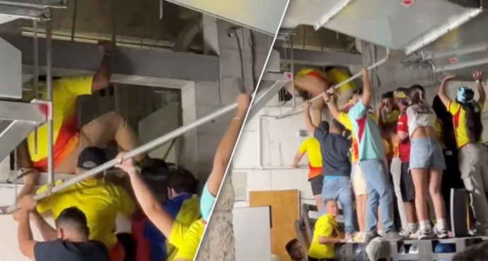 ป่วนจัด “แฟนโคลอมเบีย” มุดท่อแอร์เข้าสนาม หวังลักไก่ดูนัดชิง “โคปา อเมริกา” แบบฟรีๆ