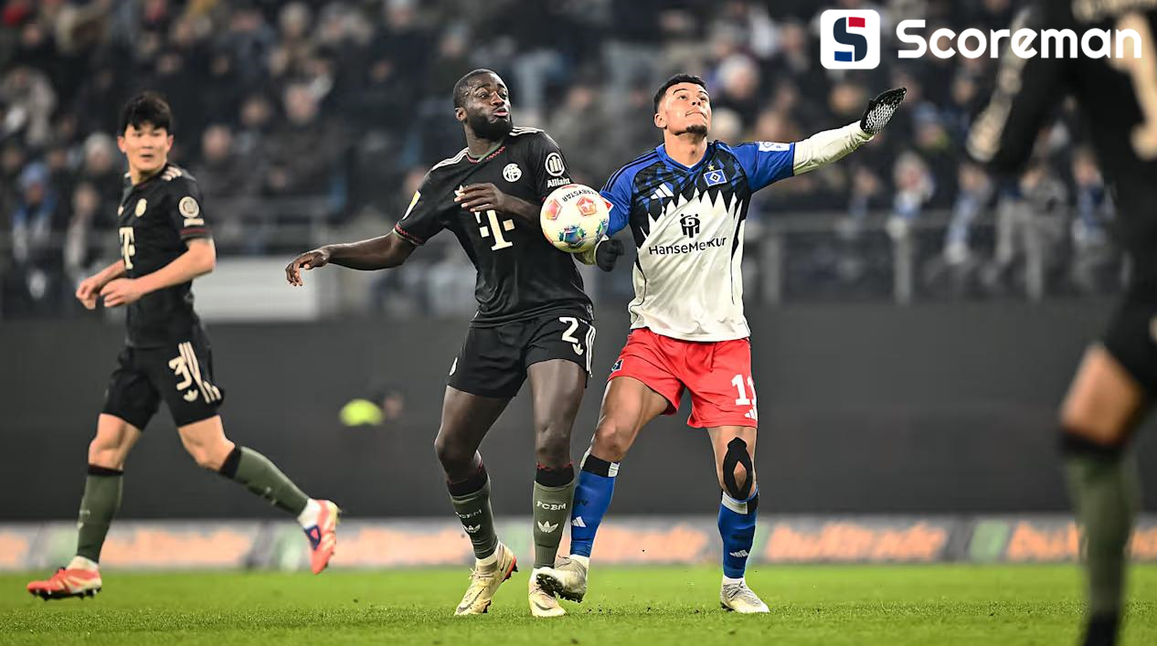 '김민재 선발 출전' 뮌헨, 함부르크에 2-2 무승부…리그 2경기 무승