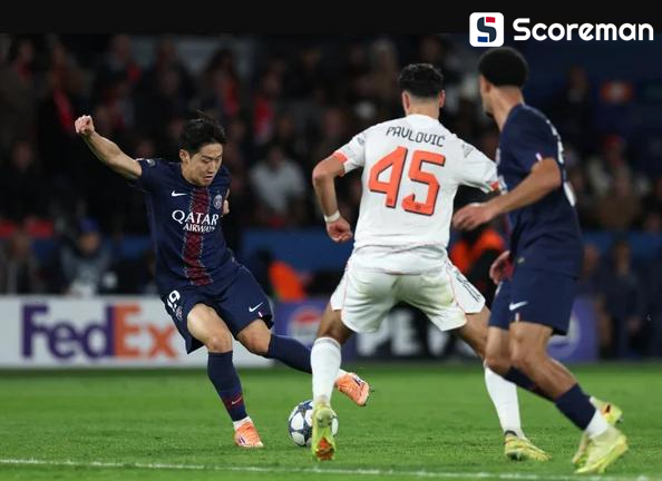 PSG, 바이에른 뮌헨에 1-2 패배