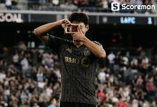 손흥민, MLS 리그 12호 도움…LAFC는 서부 꼴찌 캔자스시티에 1-3 패
