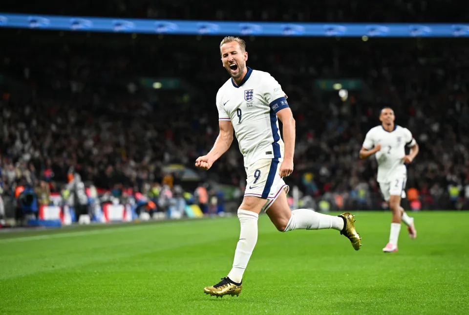 Harry Kane Shines in His 100th England Cap with Double Strike
