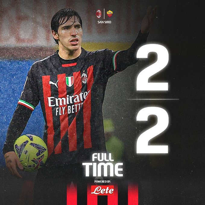 Highlights: AC Milan 2-2 AS Roma
