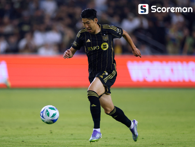 'A매치 연속골' 손흥민, LAFC 복귀전서 MLS 2호골 노려