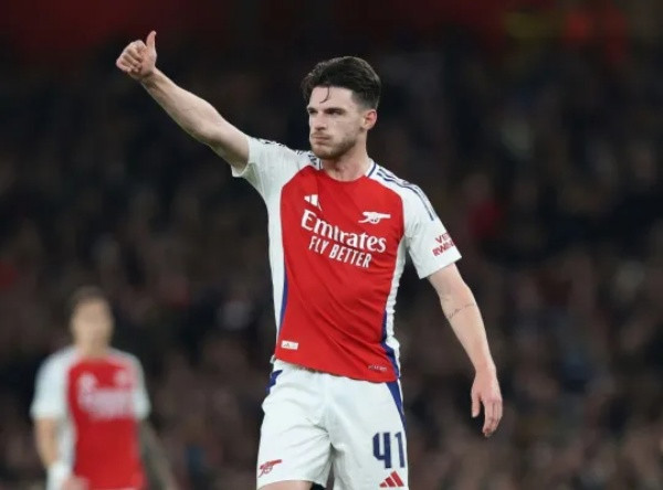 Declan Rice là cầu thủ Anh xuất sắc nhất tại Premier League