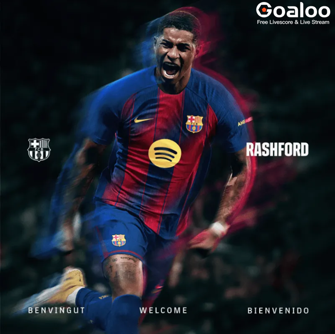 Breaking: Marcus Rashford Joins Barcelona on Loan with Buy Option