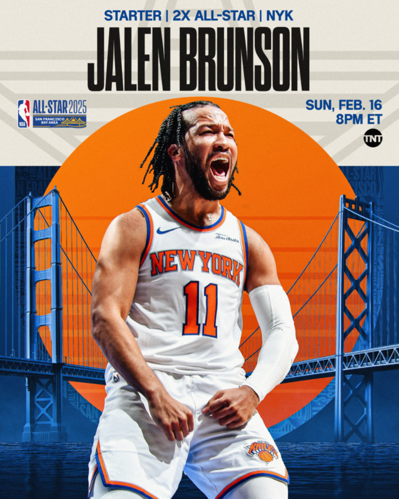 Đội hình xuất phát miên Đông của NBA All-Star 2025