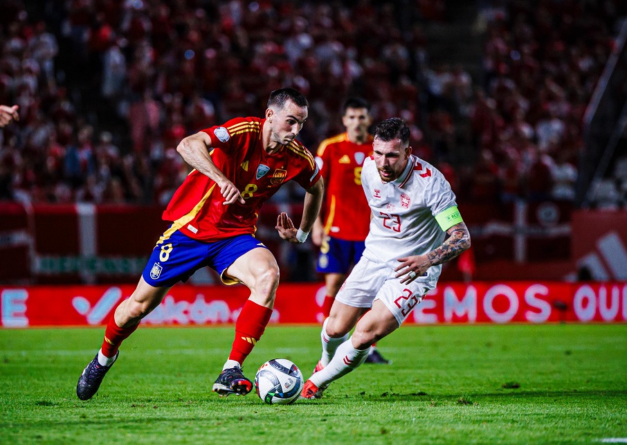 Kết quả UEFA Nations League: Tây Ban Nha 1-0 Đan Mạch