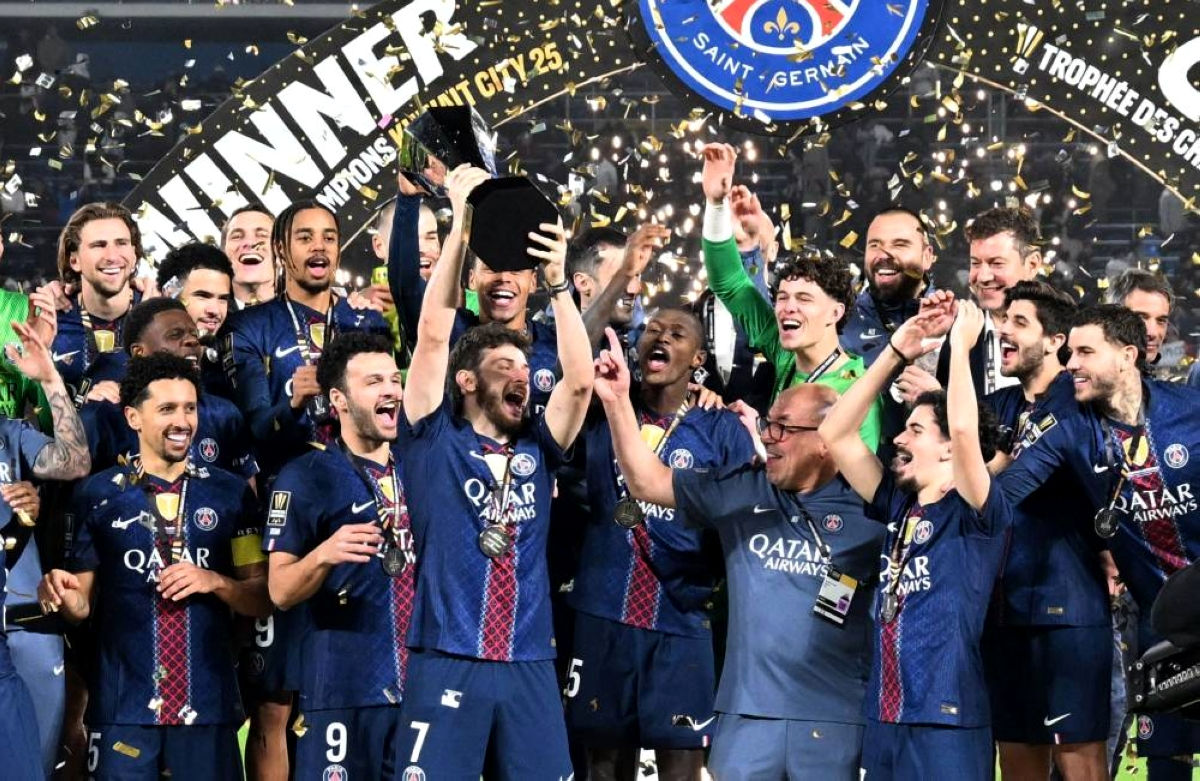 Thống trị giải đấu! PSG đánh bại Marseille, giành Siêu cúp Pháp lần thứ 4 liên tiếp, 12 lần vô địch trong 13 năm qua