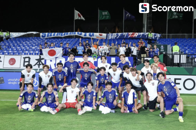 일본, 카타르 2-0 격파→무실점 3전전승으로 U-23 아시안컵 8강행