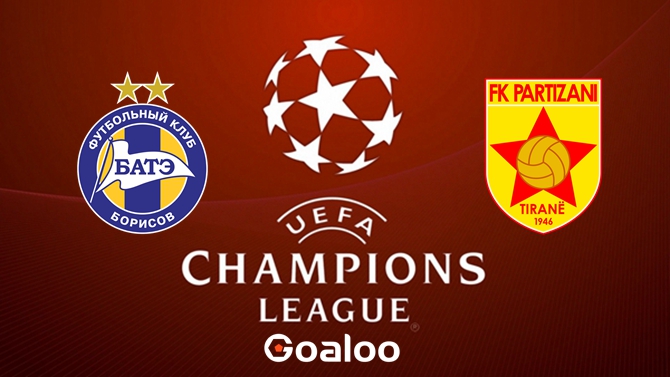 BATE Borisov VS Partizani Tirana