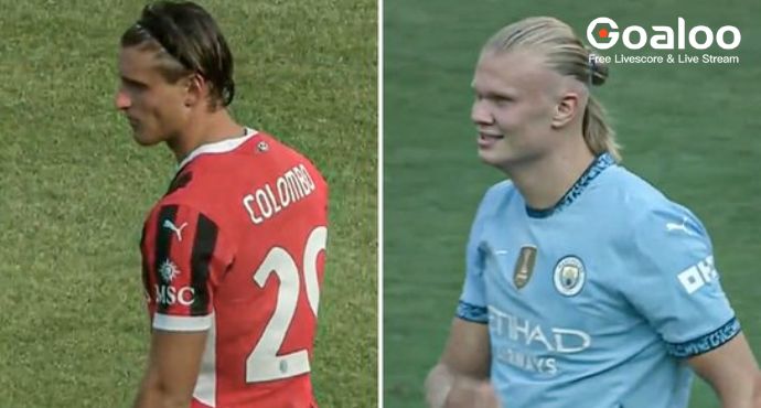 Milan and City Make a Statement with Halftime Shirt Swap for Charity