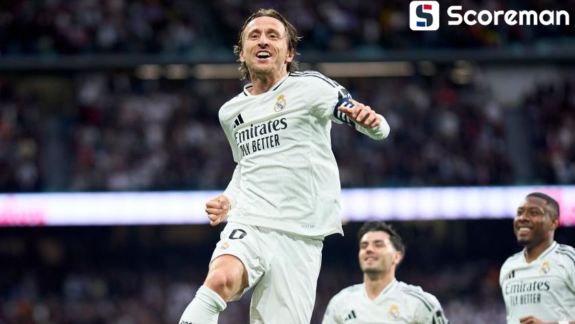 레알 마드리드, 지로나 2-0 제압...'모드리치 환상 결승골'