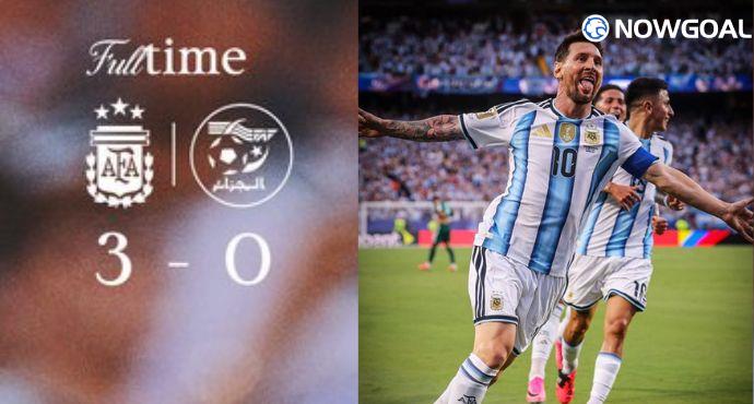 Messi Hat-Trick Fires Argentina to 3-0 Win Over Algeria in World Cup Opener