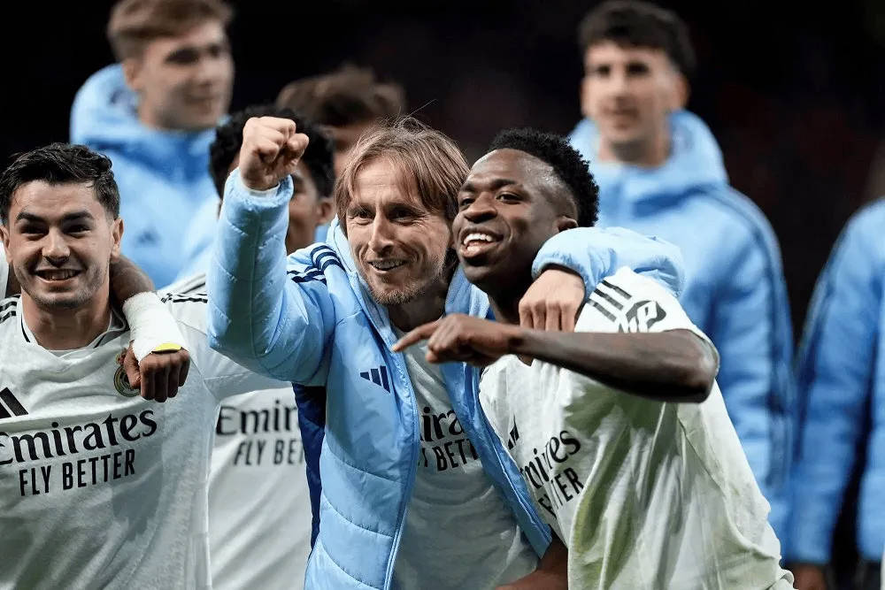 35 lần! Modric vượt qua Ronaldo, trở thành cầu thủ có số lần vượt qua vòng loại trực tiếp Champions League nhiều nhất lịch sử