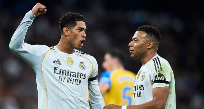 Kylian Mbappé and Jude Bellingham have rejoined Real Madrid's full squad training at the Etihad Stadium