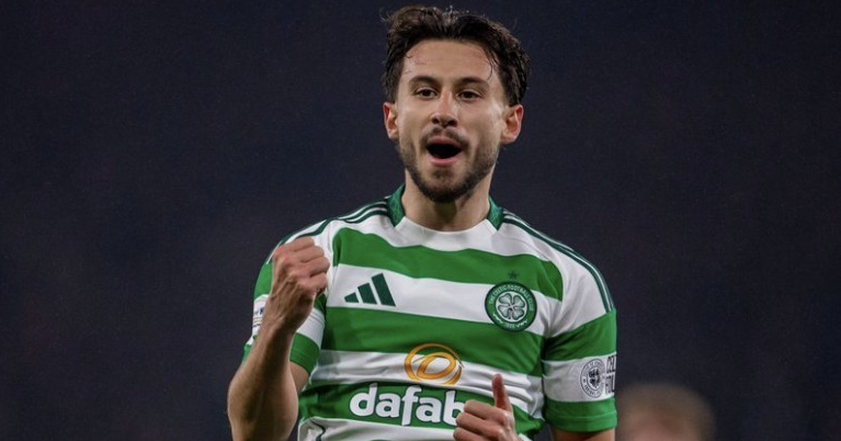 Several Premier League clubs are monitoring Celtic’s right winger Nicolas Kuhn