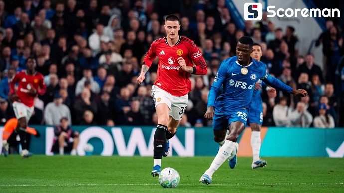 맨유, 첼시 원정 1-0 승리→6위와 승점 10점 차 벌렸다