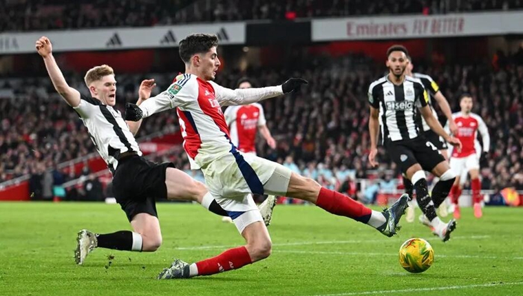 ​Newcastle a 2-0 advantage in the Carabao Cup semi-final