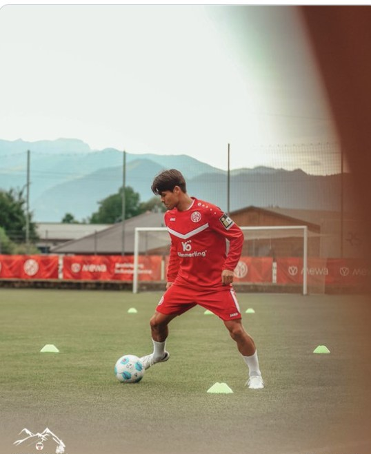 Kaishu Sano has successfully arrived at the team's training camp