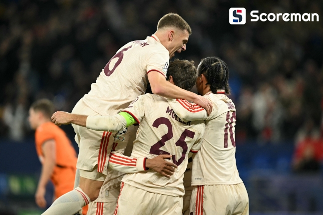 ‘김민재 88분 소화’ 바이에른 뮌헨, 샤흐타르 5-1 대승…UCL 3연승→8위로 상승
