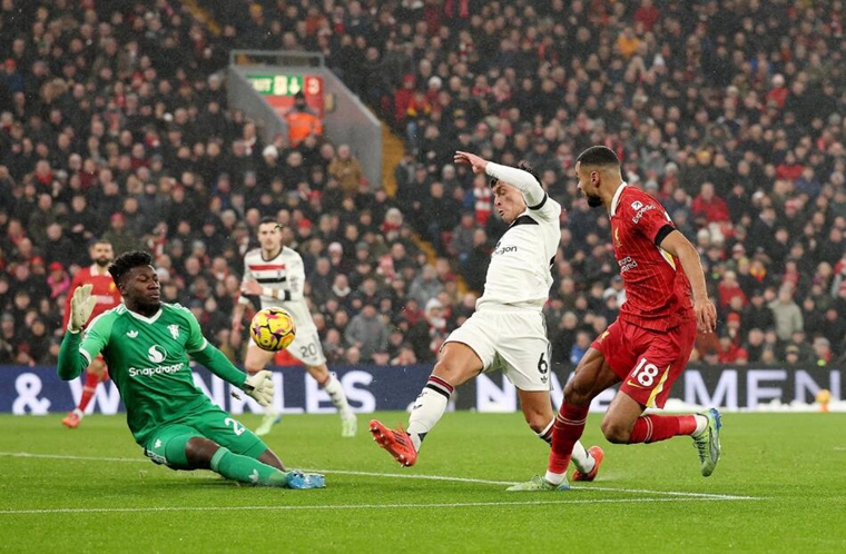 Match photos: Liverpool 2-2 Manchester United at Anfield