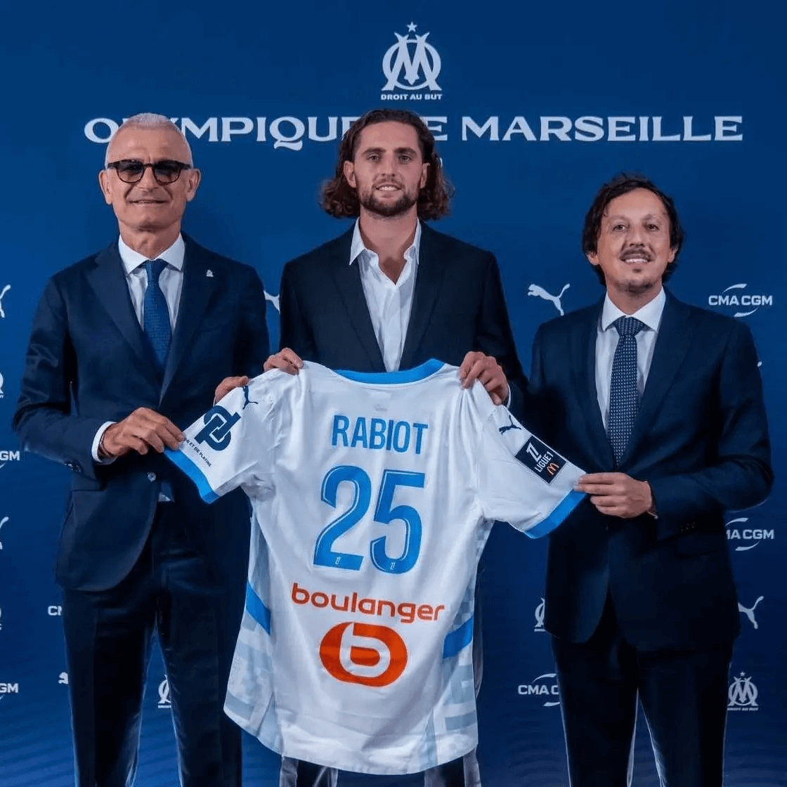 Chính thức: Tiền vệ 29 tuổi Adrien Rabiot gia nhập Marseille