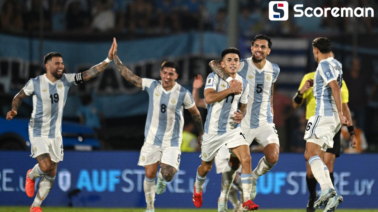 아르헨티나, 우루과이 1-0 격파